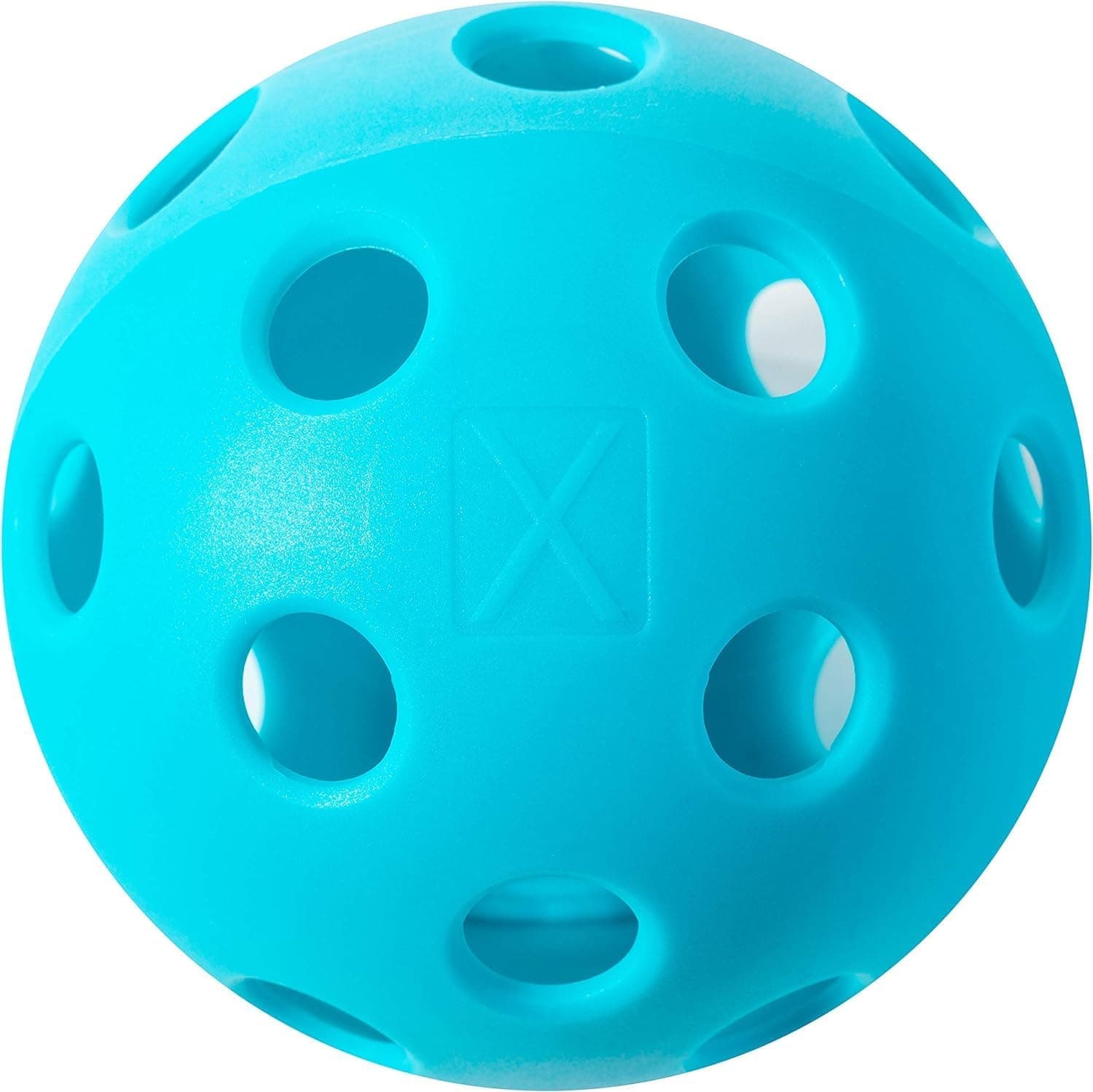 Franklin Sports X-26 Indoor Pickleballs, 3 Pack, USAPA Approved, Blue