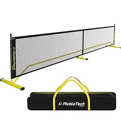 PICKLETECH 4.0 Slim Portable Pickleball Net 22FT USAPA Regulation