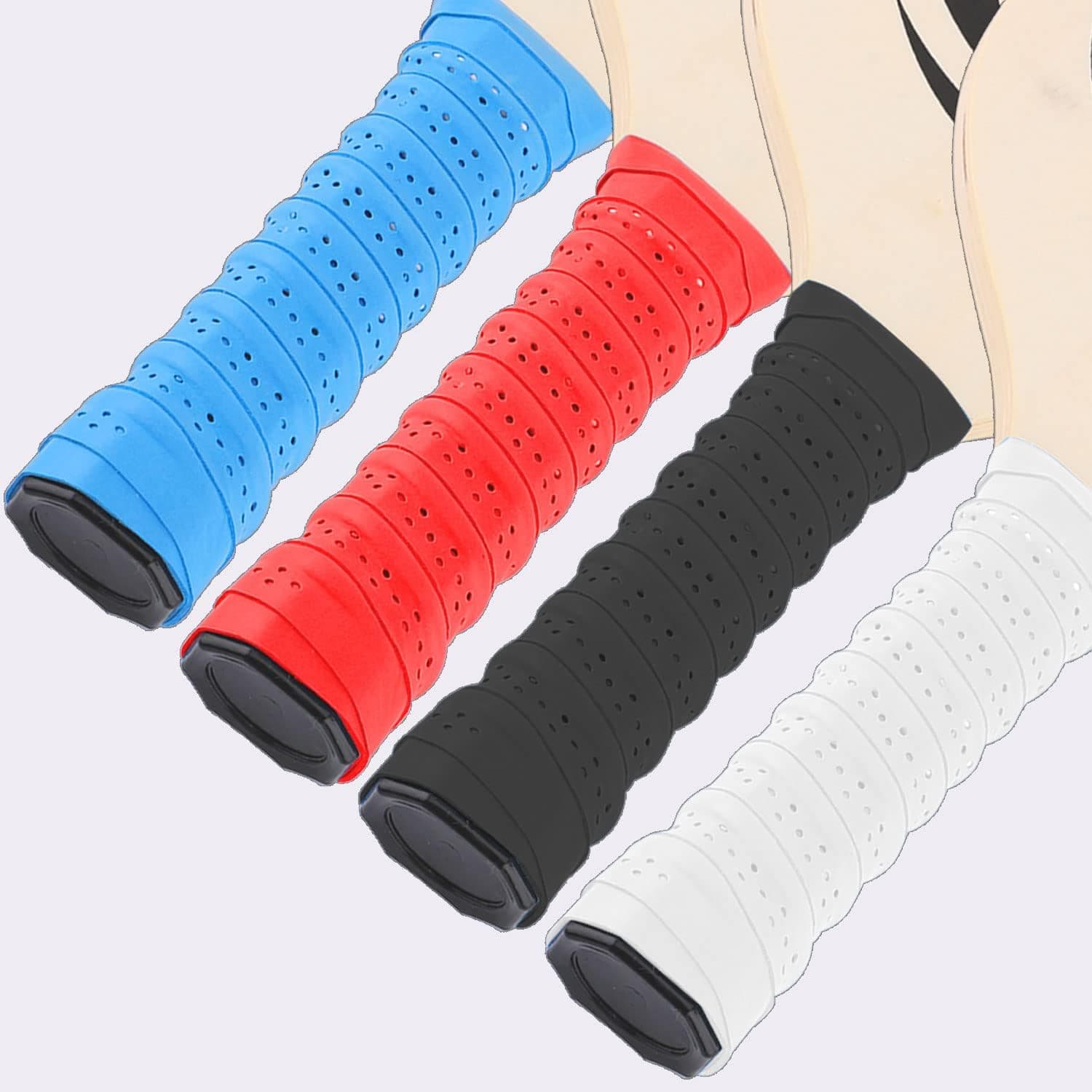 SAVITA 4pcs Pickleball Paddle Grip Tape Moisture Wicking Replacement Wrap