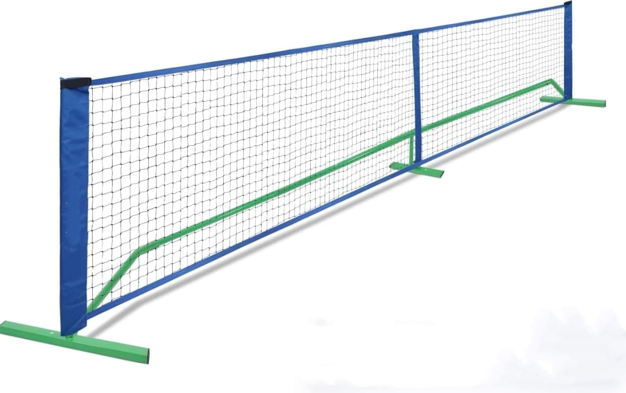 Pickleball Net Set Portable Outdoor Regulation Size, 22FT USAPA Approved Starter Set, Metal Frame