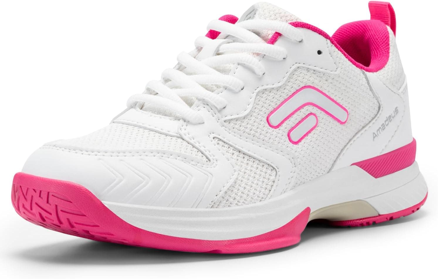FitVille Wide Pickleball Shoes for Women Outdoor Court Lightweight Cushioning
