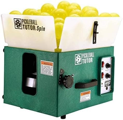 Pickleball Tutor Spin Model with Remote Variable Sidespin