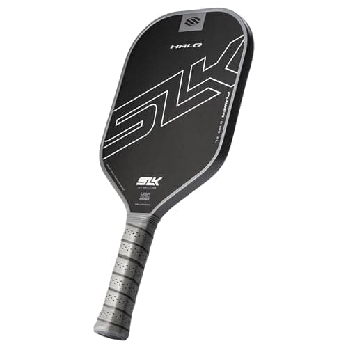Selkirk Sport SLK Halo Power XL Pickleball Paddles | Carbon Fiber | Gray | A pickleball racket with a T700 CarbonFusion face and a large sweet spot, built to dominate the court at every skill level