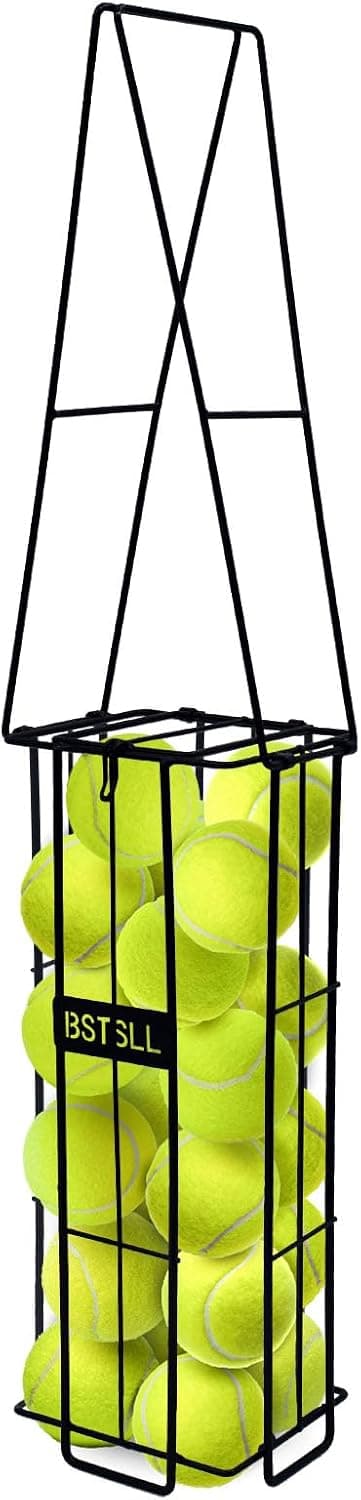 BSTSLL Tennis Ball Hopper Basket Pickleball Picker Upper Collector