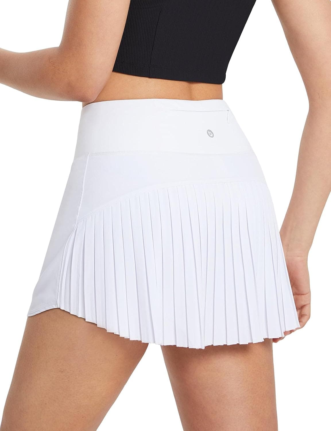 baleaf Women's Pleated Tennis Skirt High Waisted Athletic Golf Skort with Shorts Pockets