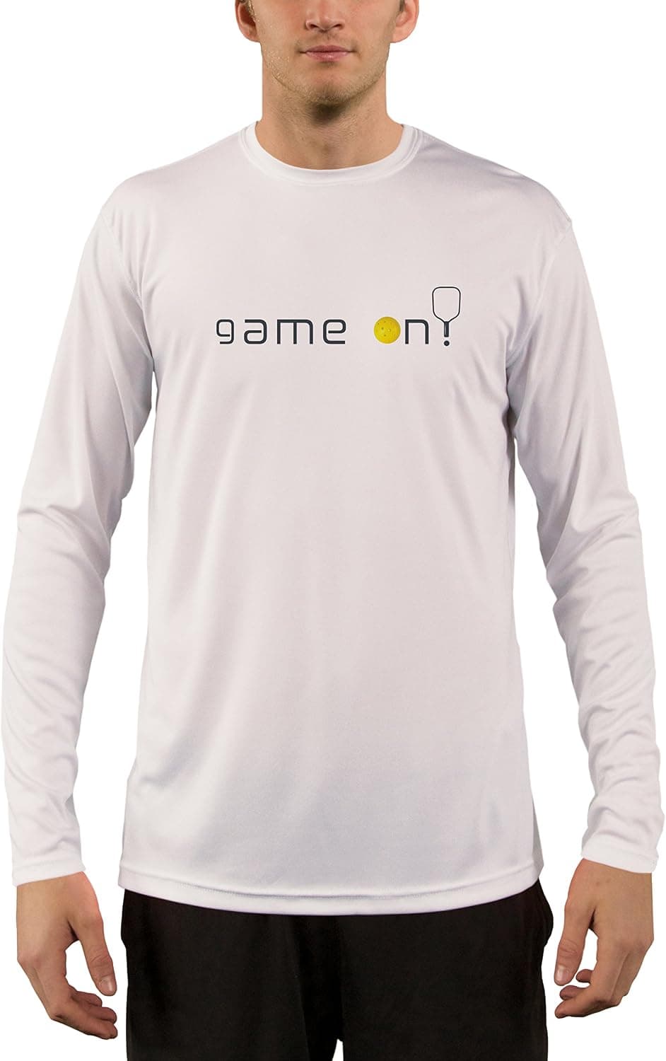 Vapor Apparel Men's Game On Pickleball UPF 50+ Long Sleeve T-Shirt
