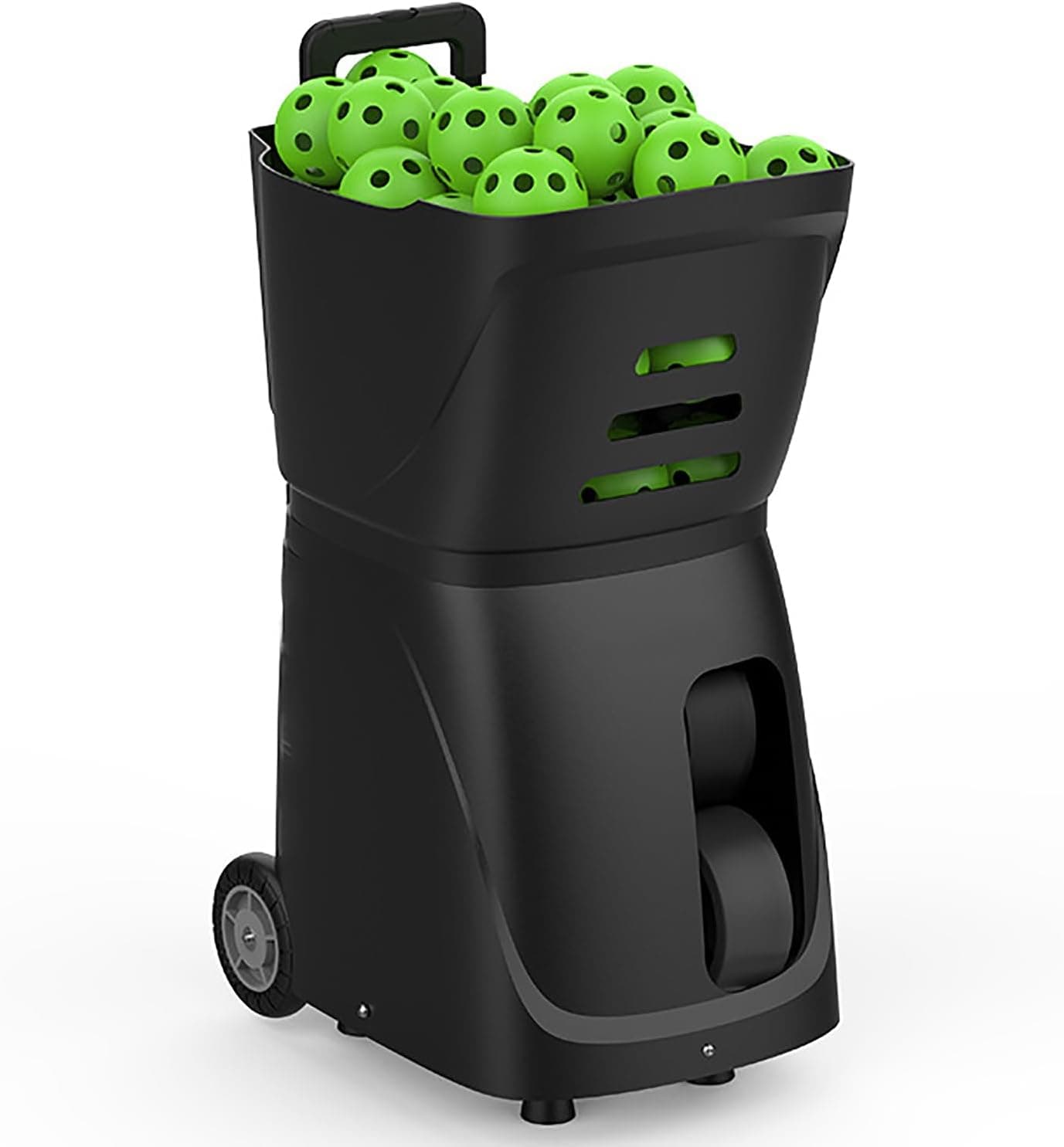 Pickleball Ball Machine Portable Automatic Launcher APP Control 80 Capacity