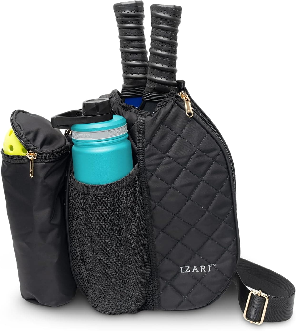 IZARI Pickleball Bag Tote for Women with Fence Hook