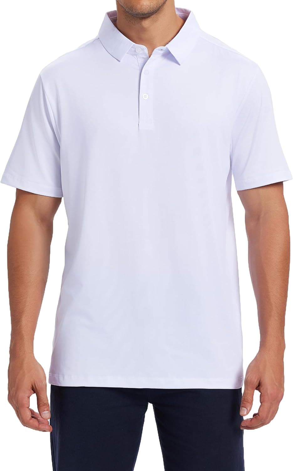 Men's Moisture Wicking Dry Fit Performance Polo Shirt
