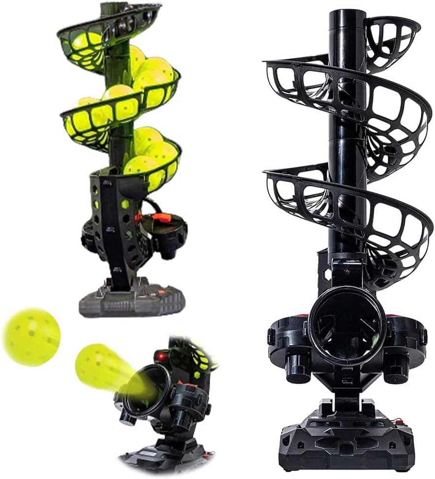 ZXXDSGHUS Automatic Pickleball Launcher Machine Portable Thrower