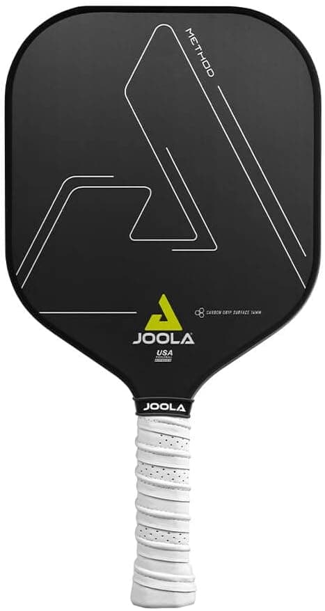 JOOLA Method Pickleball Paddle Smooth or Textured Carbon Grip Surface for Maximum Spin, 12mm/14mm