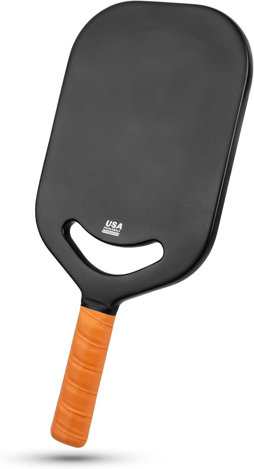 Premium Carbon Fiber Pickleball Paddle with Aero Throat, 16mm Core