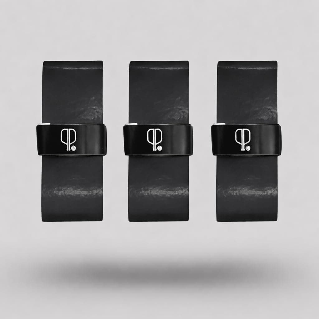 Pickleball Playbook Pro Tack Overgrip Ultra Tacky Anti-Slip Wrap Black