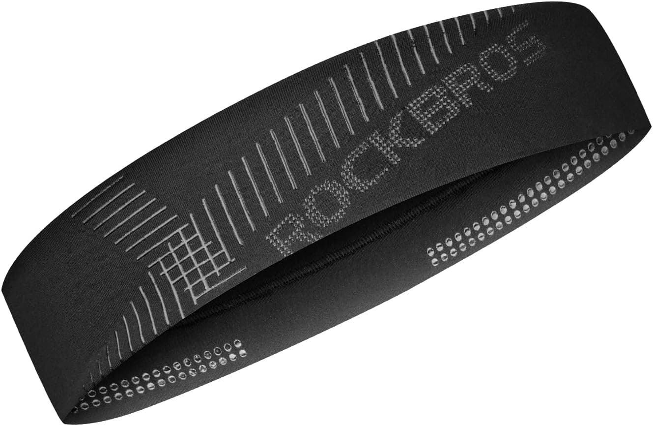 ROCKBROS Pickleball Headband Ice Silk Elastic Cooling Sweatband for Men Women Running Gym Tennis Soccer