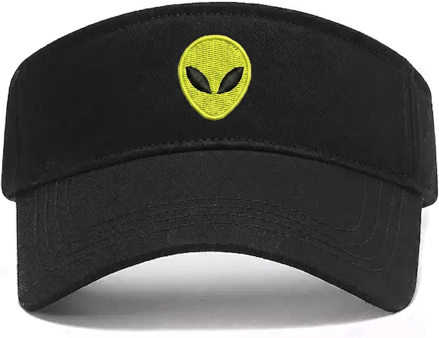Alien Embroidered Adjustable Pickleball Sun Visor for Women Men