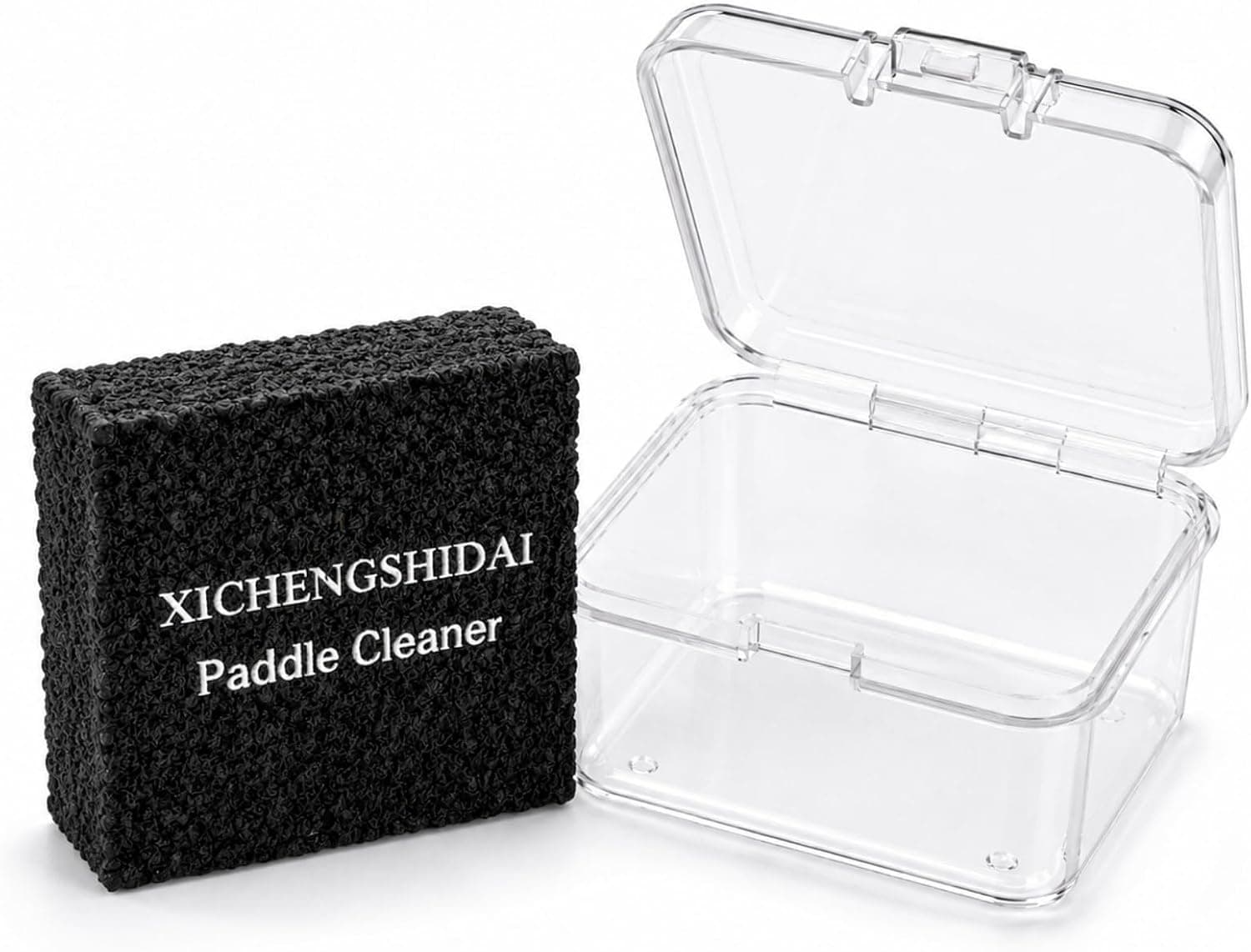 XICHENGSHIDAI Pickleball Paddle Eraser, Carbon Fiber Cleaner with Case for Raw Carbon Fiber and Textured Graphite Paddles