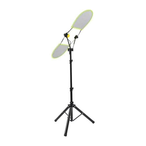 Pickleball Rebounder Net Adjustable Portable Solo Trainer Indoor Outdoor | Multi-Sport Rebound Trainer for Pickleball & Tennis, Foldable Tripod Base, 34.6"-51.2" Height
