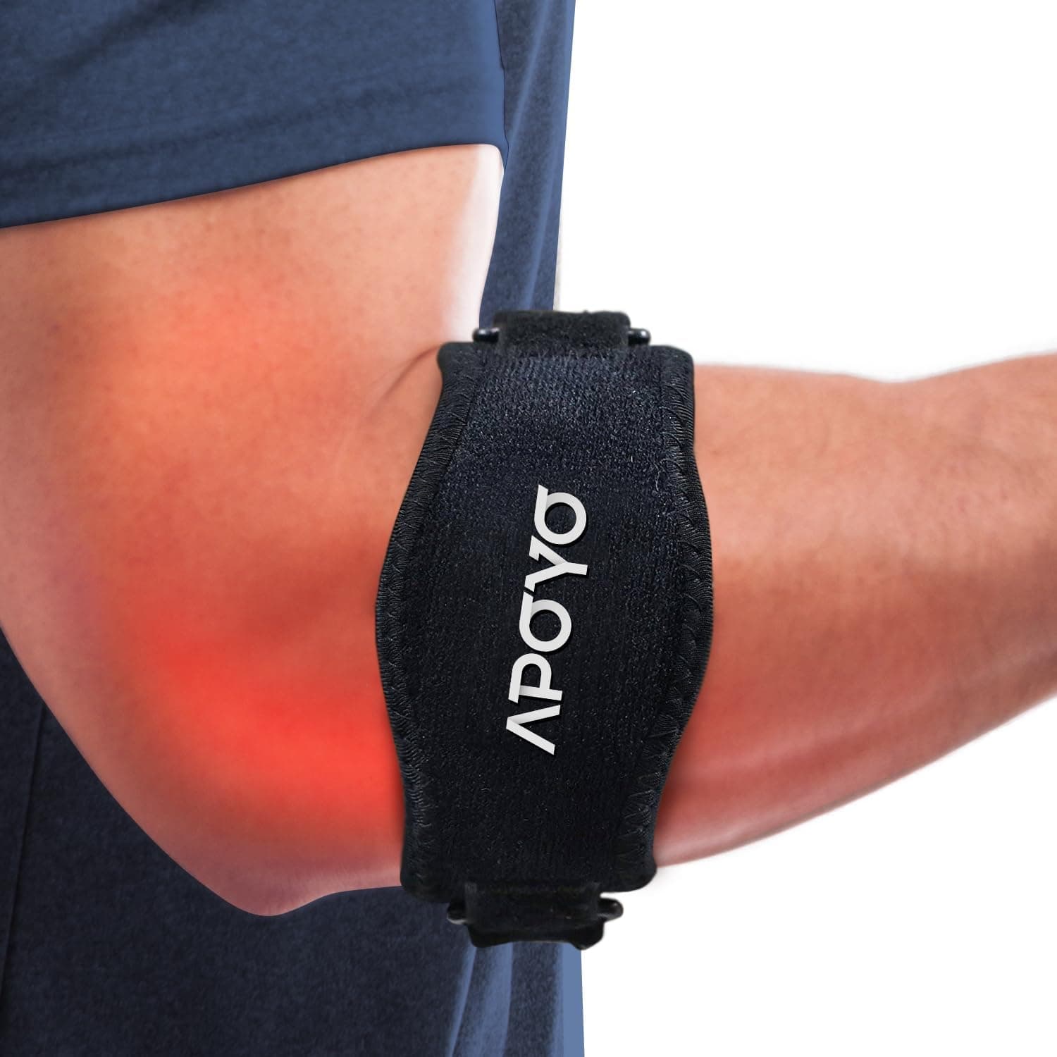 APOYO Elbow Brace for Tendonitis and Tennis Elbow Compression Sleeve for Arthritis Workouts