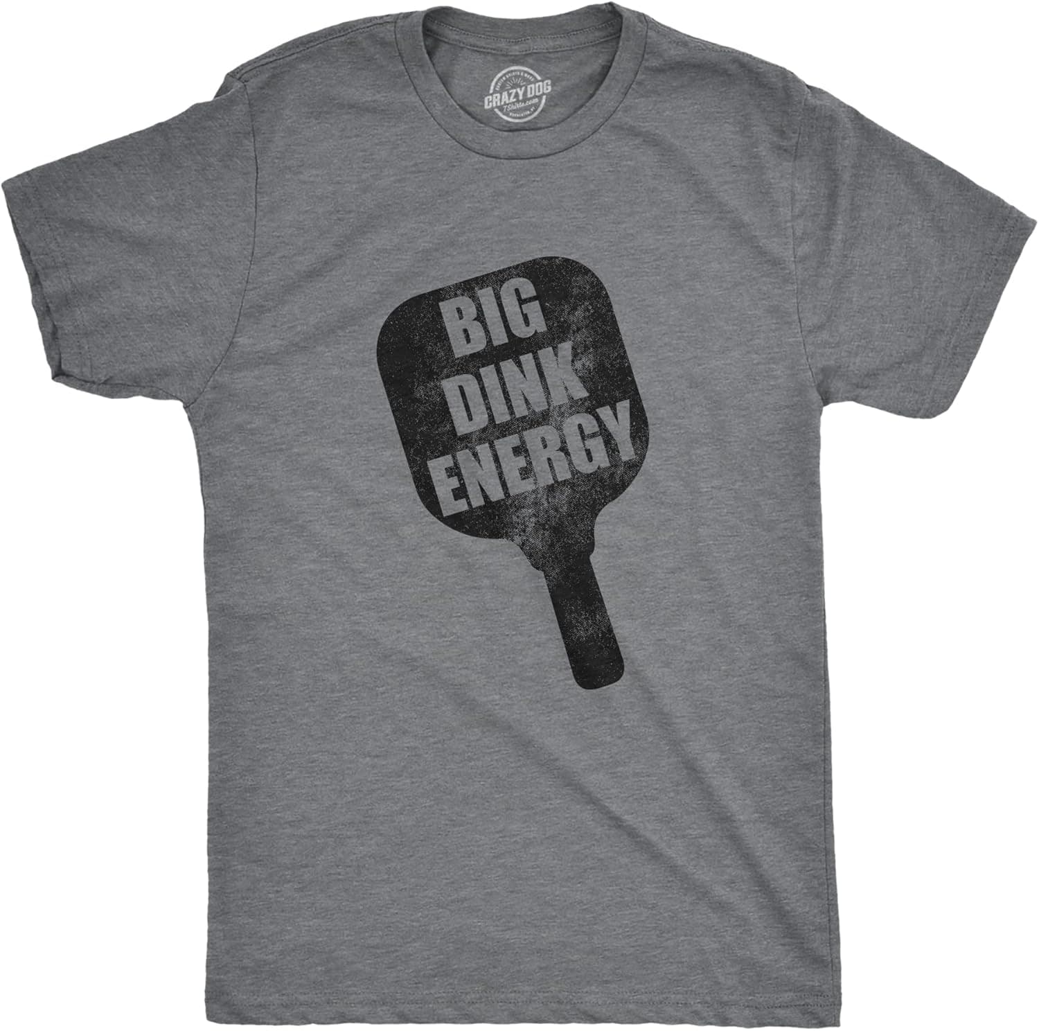 Big Dink Energy T Shirt Funny Pickleball Paddle Tee for Men