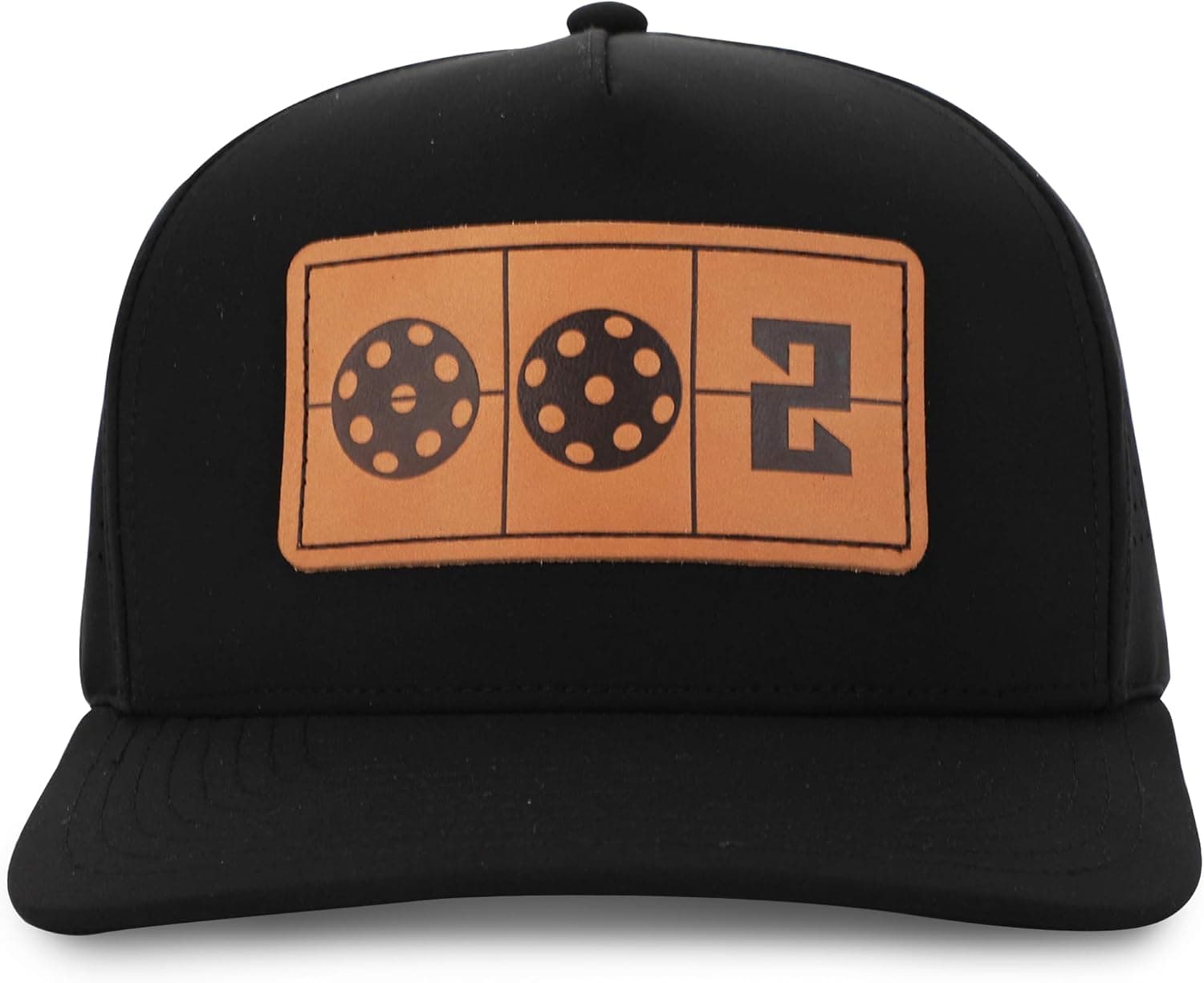 ADINKTED Pickleball Hat, Adjustable 5-Panel Cap with O-O-2 Scoring Design